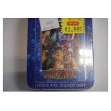 Star Wars Shadows of the Empire Embossed Metal Collector Cards Tin