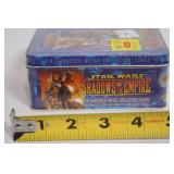 Star Wars Shadows of the Empire Embossed Metal Collector Cards Tin