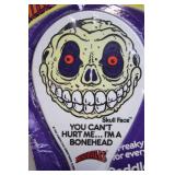 1985 Madballs Skull Face Paddleball Game