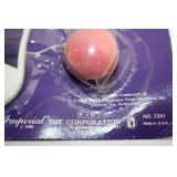 1985 Madballs Skull Face Paddleball Game