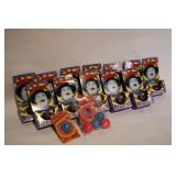 Lot of 7 Joker and 5 Pocket Goofball Electronic Laughing Balls