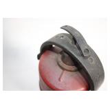 Antique Bolser Fire Extinguisher Set with Metal Holder