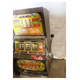Vintage Bounty Slot Machine with Cherry Wood Finish