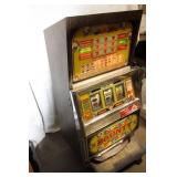 Vintage Bounty Slot Machine with Cherry Wood Finish