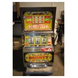 Vintage Bounty Slot Machine with Cherry Wood Finish