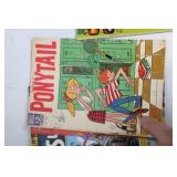 Large Collection of Vintage Comic Books Including Lassie and Betty & Me