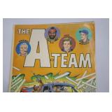 1984 The A-Team Giant Story Coloring Book