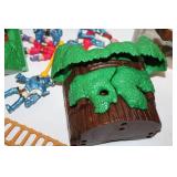 Vintage Castle Building Block Set with Action Figures