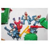 Vintage Castle Building Block Set with Action Figures