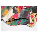 Colorful Unisex Tribal Print Fleece Pajama Pants