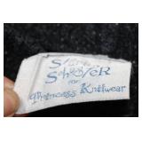 Stefan Schuster Knitwear Black Wool-Blend Pants