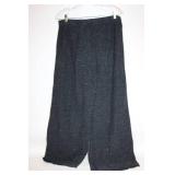 Stefan Schuster Knitwear Black Wool-Blend Pants