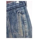 Vintage RigolettO Baggy Denim Cargo Jeans Size 30