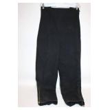 Yohji Yamamoto Black Wool-Nylon Blend Ski Pants, Size M