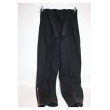 Yohji Yamamoto Black Wool-Nylon Blend Ski Pants, Size M