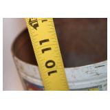 Vintage Superman Comic-Themed Wastebasket