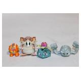 Vintage PokÃ©mon Figures with PokÃ© Ball Set