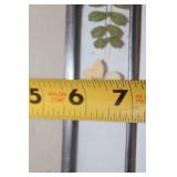 Collection of 3 Decorative Photo Frames with Floral Design