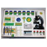 Educational Microscope Set with Slides and Specimens