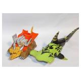 Collection of Action Figures, Toy Vehicles, and Accessories