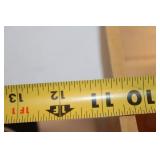 Set of Wooden Boxes and Candle Holder with Farmhouse Design