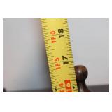 Vintage Wooden Hanging Display Cabinet with Glass Door