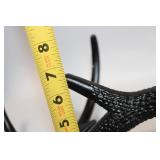 Black Antler Shaped Metal Display Stand