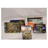 Collection of 6 Vintage Board Games Including Space: 1999 and Nightmare III