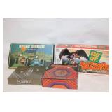Collection of 4 Vintage Board Games including Scruples and Dimensions