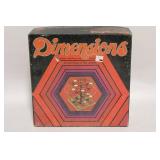 Collection of 4 Vintage Board Games including Scruples and Dimensions
