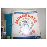 Minnesota Twins Memorabilia Collection - Cards, Programs and More