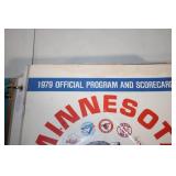 Minnesota Twins Memorabilia Collection - Cards, Programs and More