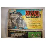 Vintage Marx Big Rail Work Train Set with Box