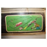 Vintage Marx Big Rail Work Train Set with Box