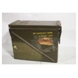 Metal Ammunition Storage Box 100 Cartridges 20MM