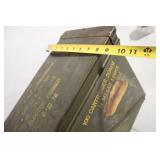 Metal Ammunition Storage Box 100 Cartridges 20MM