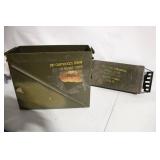 Metal Ammunition Storage Box 100 Cartridges 20MM