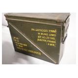 Vintage 1976 Ammunition Box for 20mm Cartridges