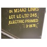 Vintage 1976 Ammunition Box for 20mm Cartridges