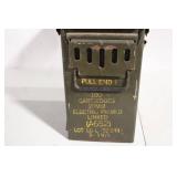 Vintage 1976 Ammunition Box for 20mm Cartridges
