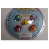 PokÃ©mon Collectible Rings Set - Squirtle, Pikachu, Mewtwo, Charizard, Nidoking
