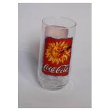 1995 Coca-Cola Sunburst Tall Glass
