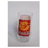 1995 Coca-Cola Sunburst Tall Glass