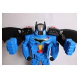 29" Blue Batman Action Figure with Expandable Wings