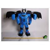 29" Blue Batman Action Figure with Expandable Wings