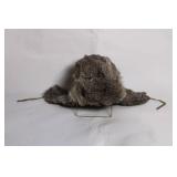 Authentic Rabbit Fur Hat with Ear Flaps
