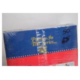 Sealed Golden Americana 1000 Piece Deluxe Puzzle - An Old Time Plains Fight