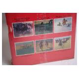 Sealed Golden Americana 1000 Piece Deluxe Puzzle - An Old Time Plains Fight