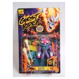 Ghost Rider Zarathos Action Figure with Flame Glow and Comic Book