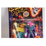 Ghost Rider Zarathos Action Figure with Flame Glow and Comic Book